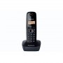 Panasonic | Cordless | KX-TG1611FXH | Built-in display | Caller ID | Black | Phonebook capacity 50 entries | Wireless connection - 4